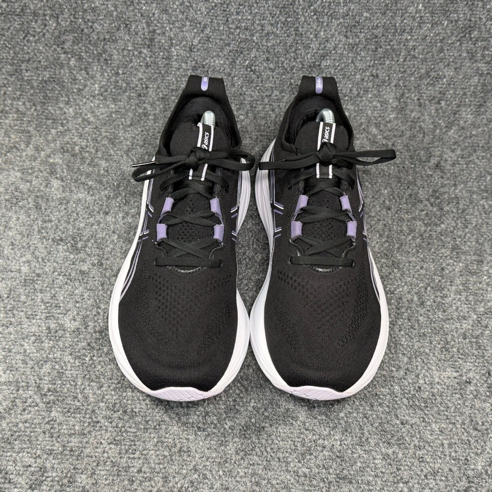 Asics Gel-Nimbus 26 Running Shoes Womens 10 Black Dusty Purple Athletic Training - Picture 3 of 13
